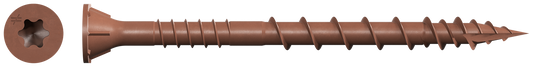 Simpson Strong-Tie DSVR212S Deck-Drive™ DSV WOOD Screw (Collated) — #10 x 2-1/2 in. T25 6-Lobe, Red (1000-Qty)