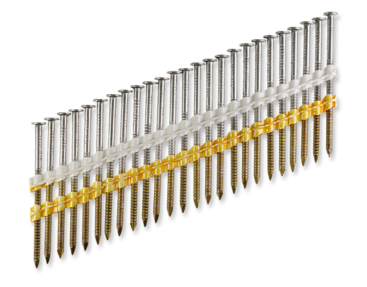 Simpson Strong-Tie T10A325CNJ 20°–22° Plastic Strip, Full Round Head, Ring-Shank Nail — 3-1/4 in. x .131 in. Type 316 (1000-Qty) (Pack of 144)
