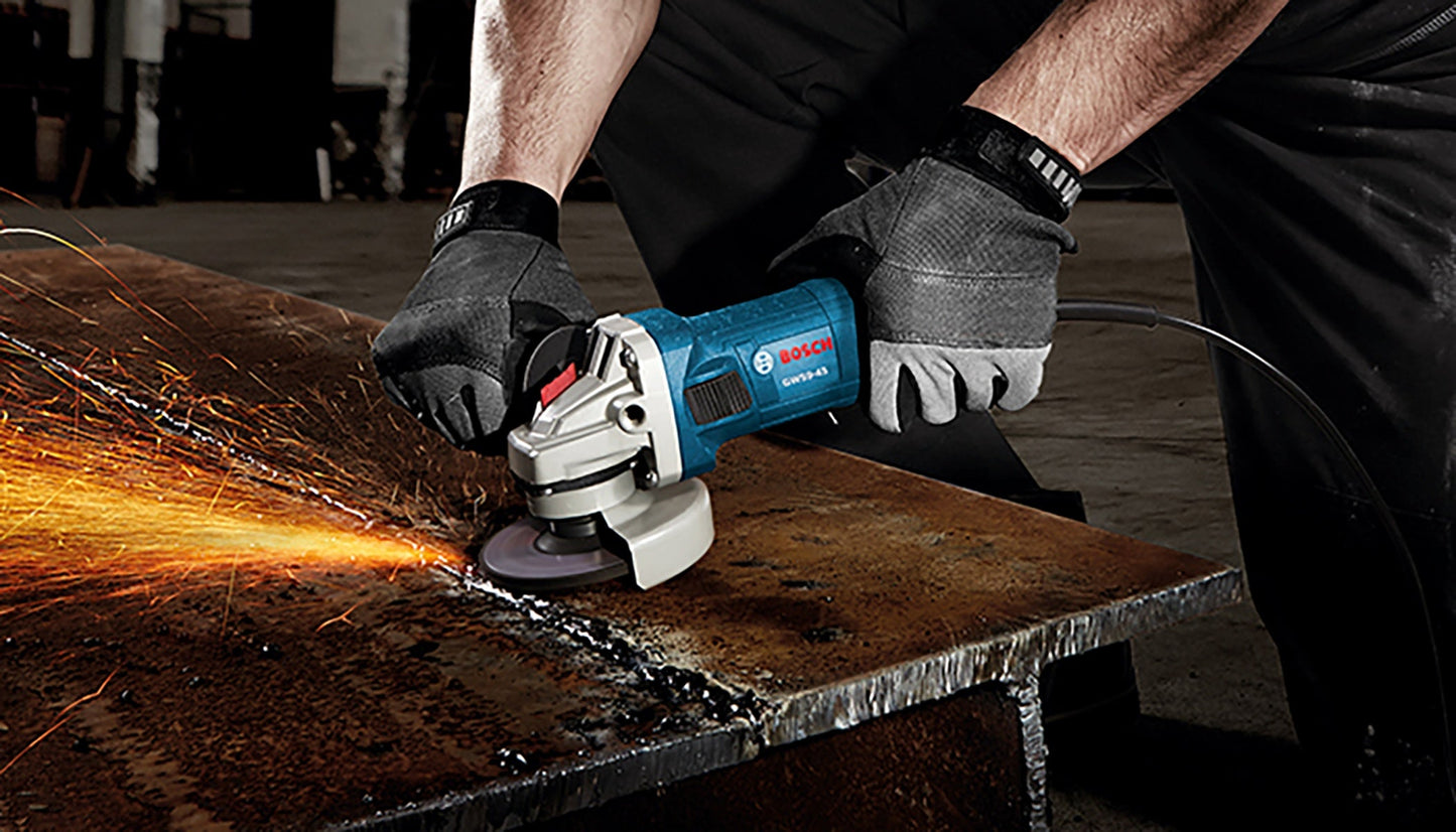 Amoladora angular BOSCH GWS9-45 de 4-1/2 pulg.