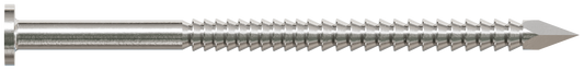Simpson Strong-Tie T8ACN1 Common Nail, Annular Ring Shank — 2-1/2-in. x .131-in. Type 316 Stainless Steel (1 lb.) (Pack of 10)