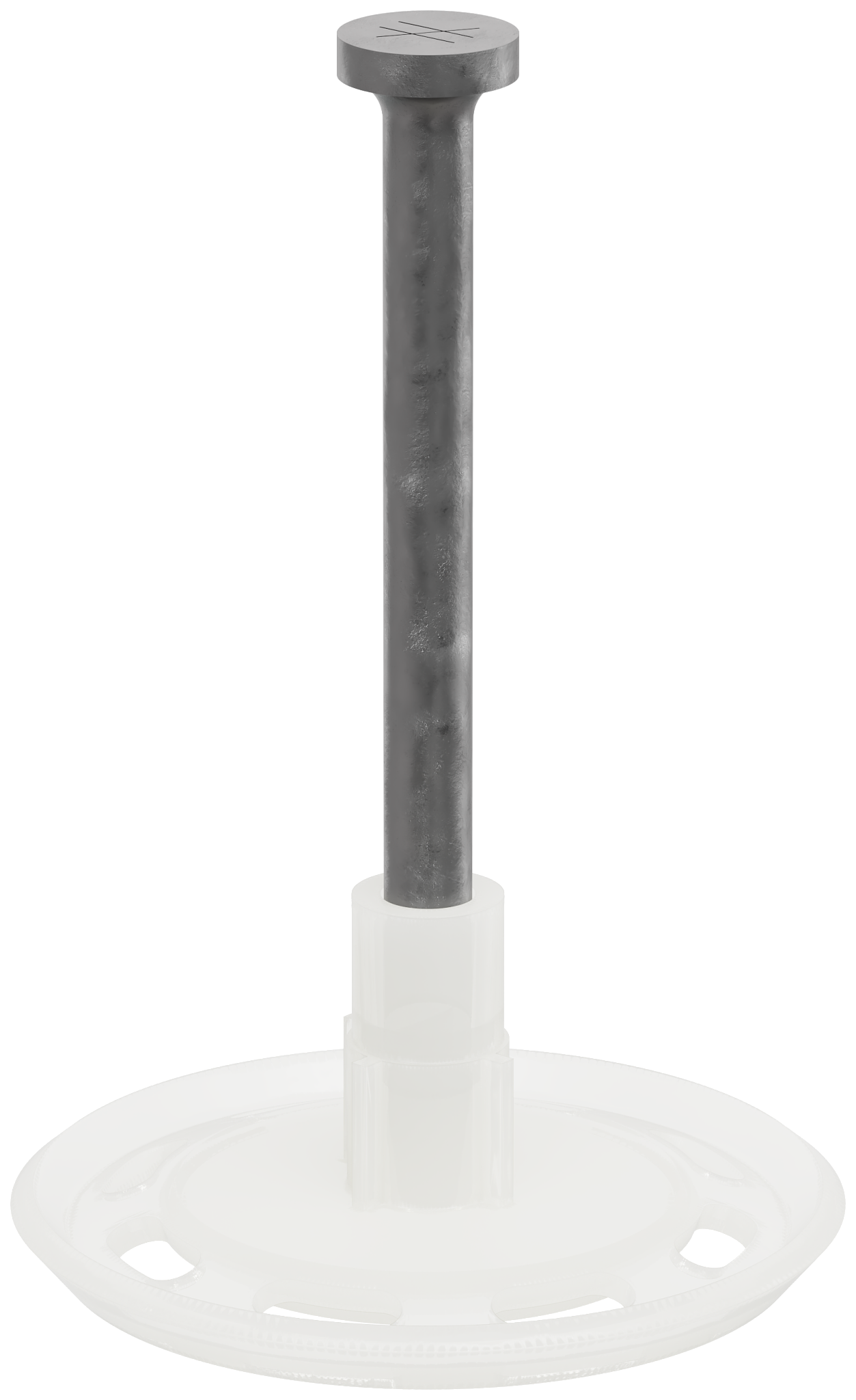 Simpson Strong-Tie PINWP-200W PINWP 2 in. Powder-Actuated Plastic-Washered Pin for Insulation Board (50-Qty)