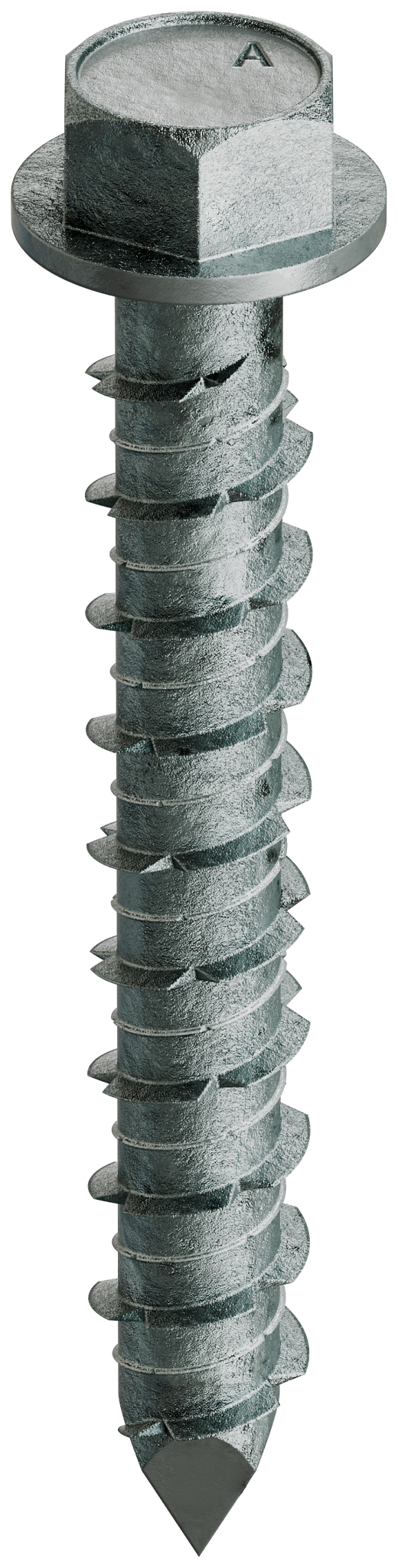Simpson Strong-Tie TTN25134HSS Titen® 1/4 in. x 1-3/4 in. Hex-Head Stainless-Steel Concrete and Masonry Screw (100-Qty) (Pack of 5)