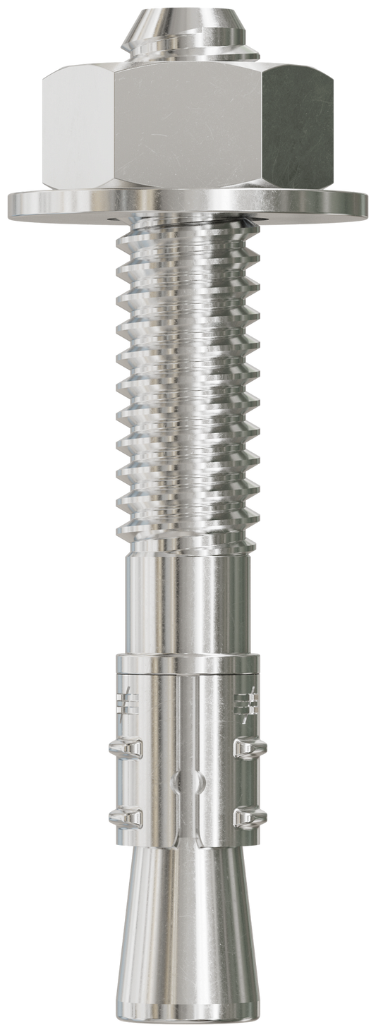 Simpson Strong-Tie STB2-251344SS Strong-Bolt® 2 — 1/4 in. x 1-3/4 in. Type 304 Stainless-Steel Wedge Anchor (100-Qty) (Pack of 490)