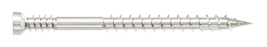 Simpson Strong-Tie FT07200T450 Finish Trim Screw — #7 x 2 in. T10, Trim-Head, Type 316 (450-Qty) (Pack of 6)