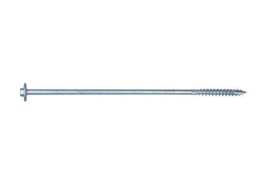 Simpson Strong-Tie SDWH271200SS-R5 Strong-Drive® SDWH™ TIMBER-HEX SS Screw — 0.275 in. x 12 in. 1/2 Hex, Type 316 (5-Qty)