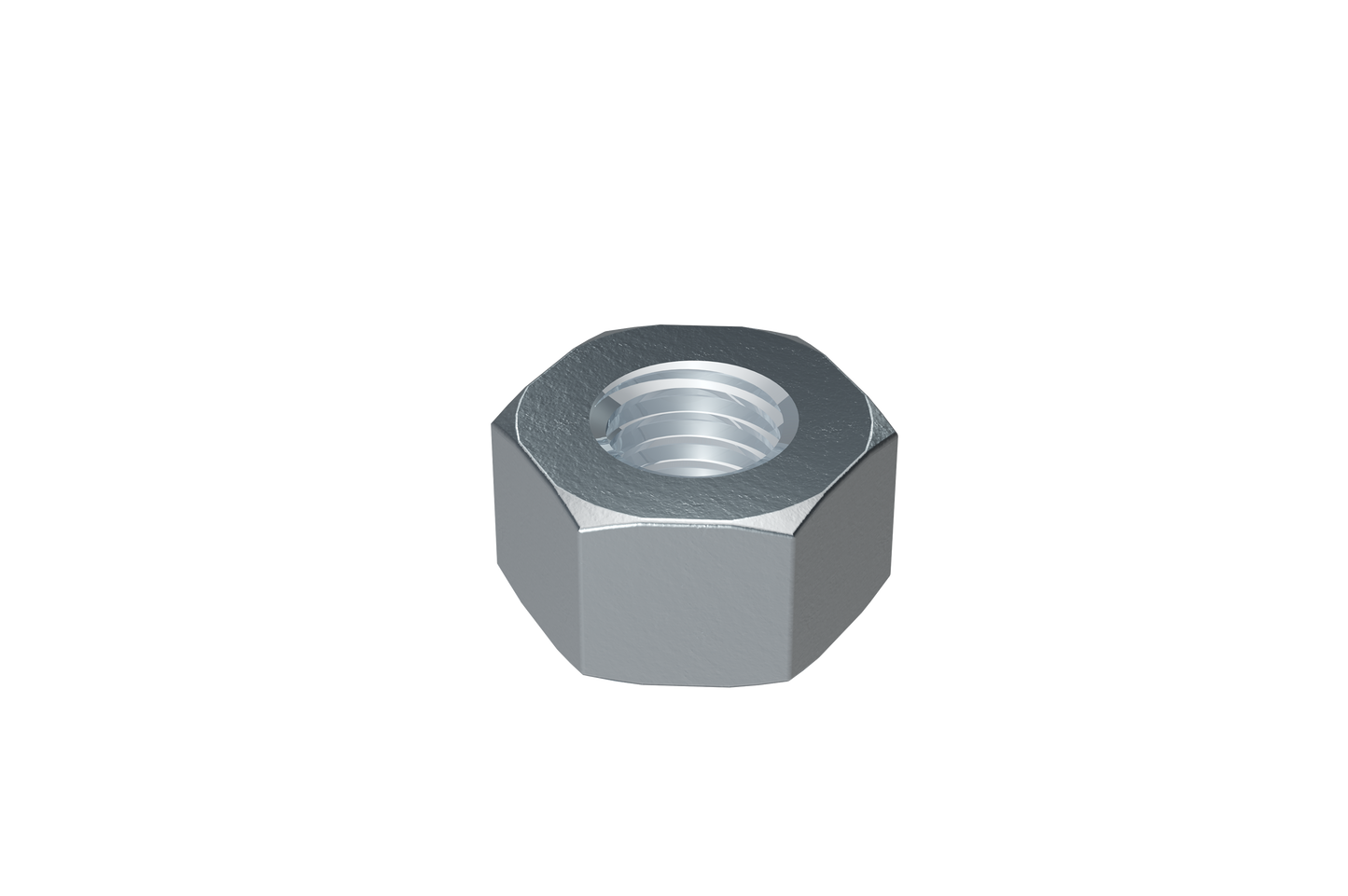 Simpson Strong-Tie NUT1-ZP Zinc-Plated Hex Nut for 1 in. Rod