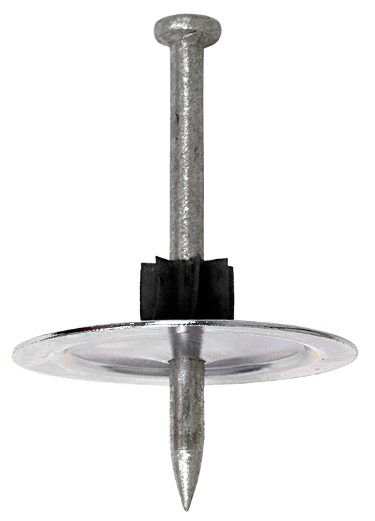 Simpson Strong-Tie PINW-150 PINW 1-1/2 in. Powder-Actuated Metal-Washered Pin for Insulation Board (50-Qty) (Pack of 10)