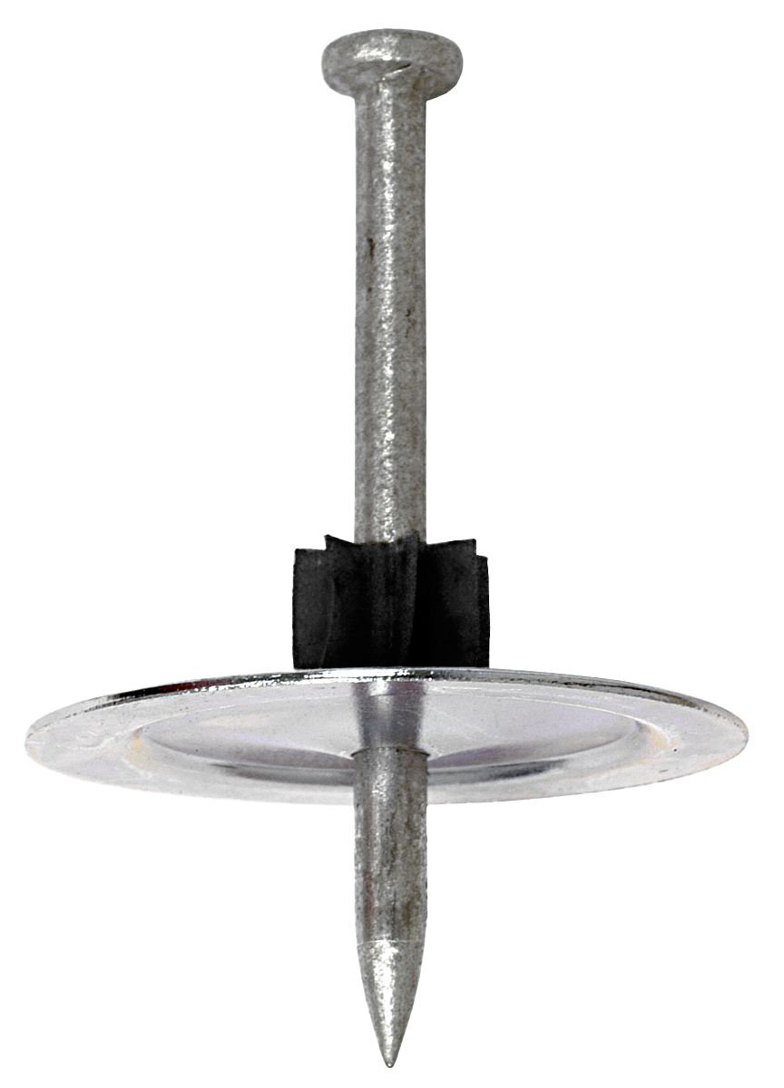 Simpson Strong-Tie PINW-200 PINW 2 in. Powder-Actuated Metal-Washered Pin for Insulation Board (50-Qty) (Pack of 10)