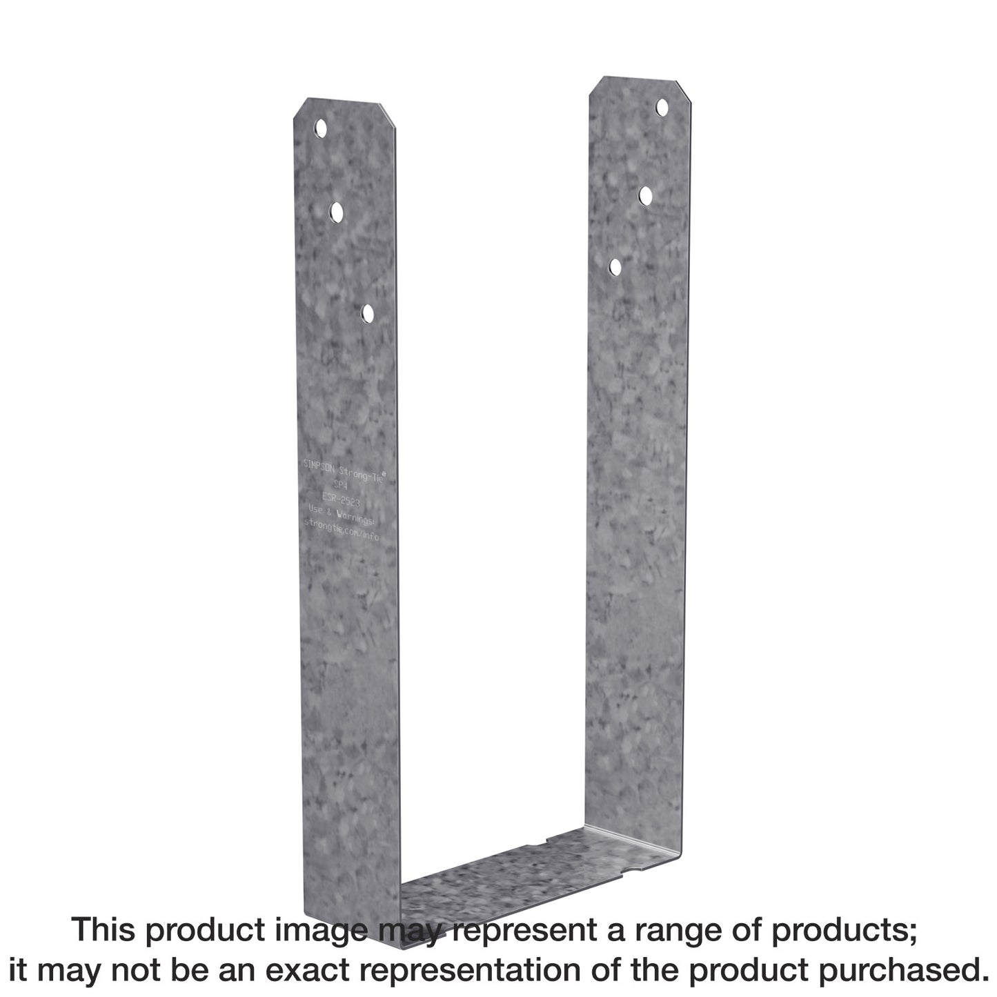 Simpson Strong-Tie SP4Z SP 3-9/16 in. x 7-1/4 in. ZMAX® Galvanized Stud Plate Tie (Pack of 3600)