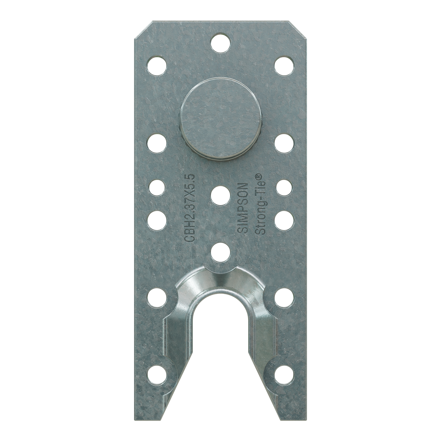Simpson Strong-Tie CBH2.37X5.5B-KT CBH™ 2-3/8 in. x 5-1/2 in. Joist-to-Beam Concealed Hanger w/ Screws
