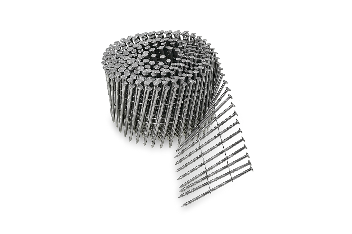 Simpson Strong-Tie S13A175SNC 15° Wire Coil, Full Round Head, Ring-Shank Siding Nail — 1-3/4 in. Type 304 (3600-Qty)