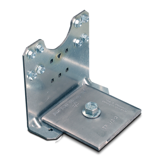 Simpson Strong-Tie MSSC4.25KW-KT20 MSSC 4-1/4 in. Kneewall Connector for 6 in. Framing Member w/ Bearing Plate (Qty-20)
