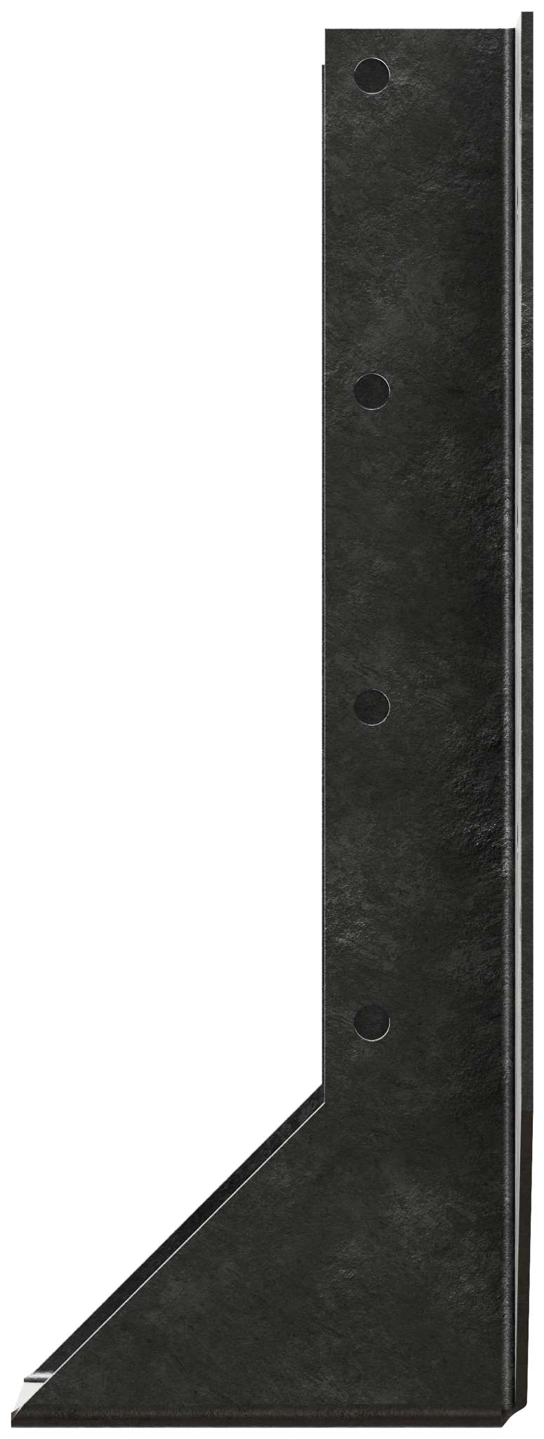 Simpson Strong-Tie OHU612-SDS3 OHU™ Black Powder-Coated Ornamental Joist Hanger for 6x12 w/ Strong-Drive® SDS Screws