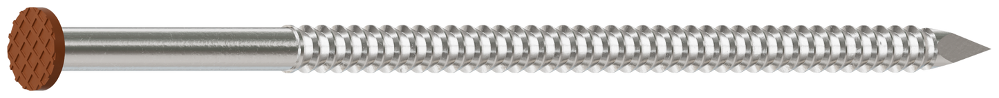 Simpson Strong-Tie S10SNDS1 Painted Siding Nail — 3 in. x .113 in. Type 304 Stainless Steel, Sienna (1 lb.) (Pack of 800)