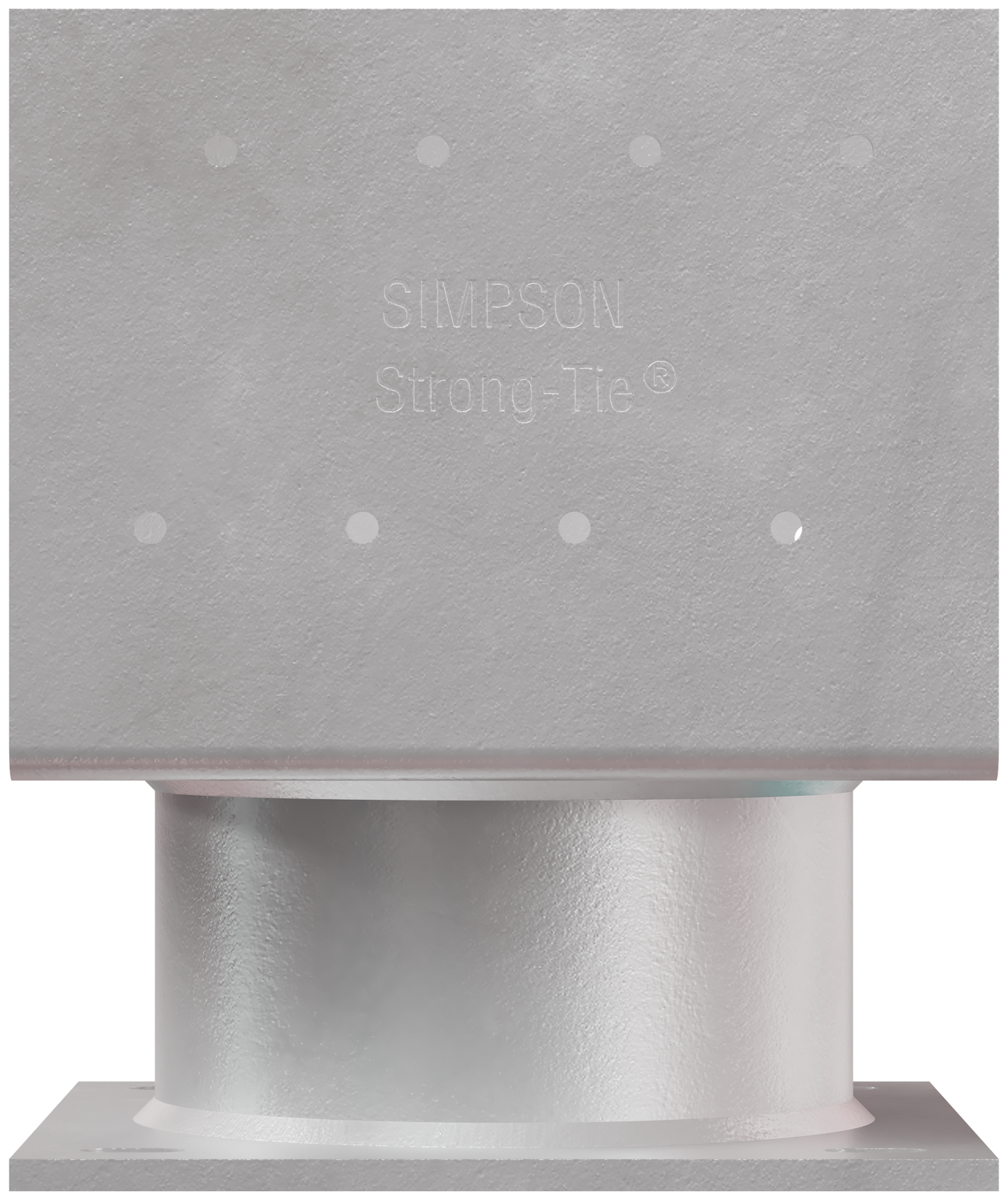 Simpson Strong-Tie ECB66HDG ECB™ Hot-Dip Galvanized 2-in. Standoff Elevated Column Base for 6x6