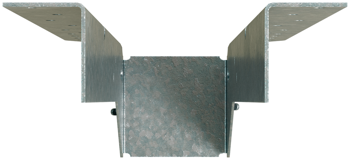 Simpson Strong-Tie MIU2.56/20 MIU Galvanized Face-Mount Joist Hanger for 2-1/2 in. x 20 in. Engineered Wood