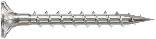 Simpson Strong-Tie T08C162WQC Fiber-Cement Screw — #8 x 1-5/8 in. #2 Square Wafer-Head, Type 316 (100-Qty) (Pack of 600)