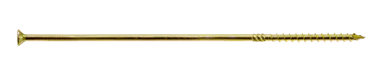 Simpson Strong-Tie SDCP221134 Strong-Drive® SDCP TIMBER-CP Screw — 0.315-in. x 11-3/4-in. T40, Yellow Zinc (250-Qty) (Pack of 39)