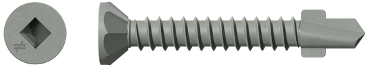 Simpson Strong-Tie CBSDQ138-5K CBSDQ Sheathing-to-CFS Screw — #10 x 1-3/8 in. #2 Square Undersized, Quik Guard® (5000-Qty)