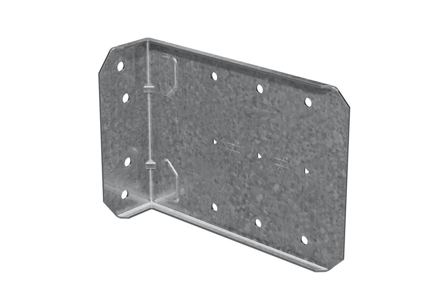 Simpson Strong-Tie MFCB45.5-R25 MFCB 5-1/2 in. Bypass Framing Fixed-Clip Connector (25-Qty) (Pack of 144)