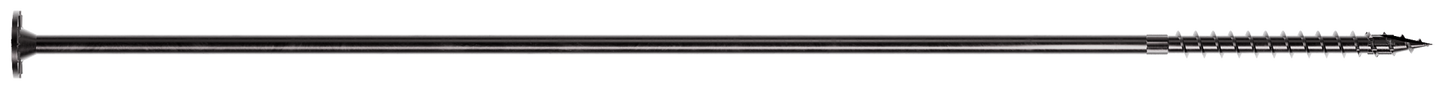 Simpson Strong-Tie SDWS221600DBBR50 Strong-Drive® SDWS™ TIMBER Screw (Exterior Grade) — 0.220 in. x 16 in. T40, Black (50-Qty)