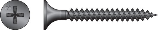 Simpson Strong-Tie DWF114PS DWF Drywall-to-CFS Screw (Collated) — #6 x 1-1/4 in. #2 Phillips Bugle Head (2500-Qty) (Pack of 100)