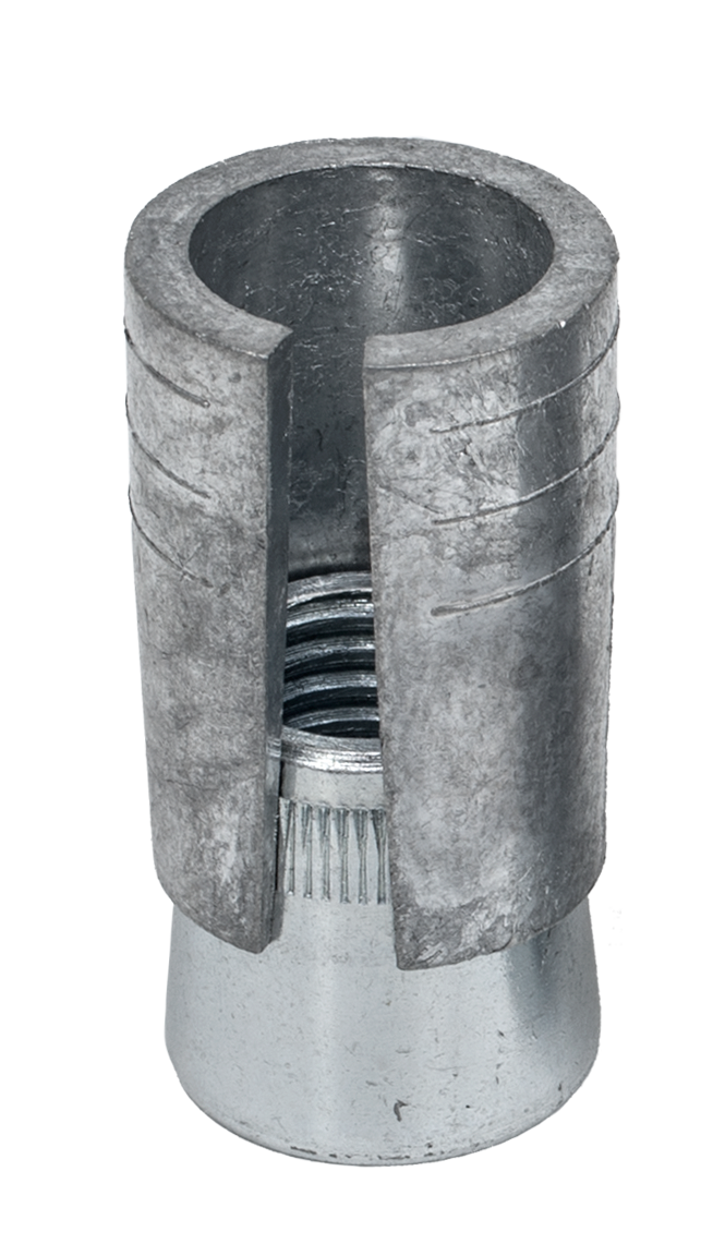 Simpson Strong-Tie HDIA25 HDIA Hollow Drop-In Internally Threaded Anchor for 1/4-in. Rod (100-Qty)