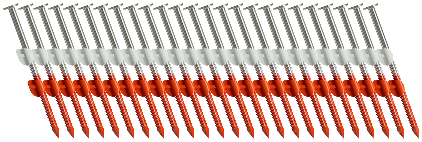 Simpson Strong-Tie T12A237CNB 20°–22° Plastic Strip, Full Round Head, Ring-Shank Nail — 2-3/8 in. x .113 in. Type 316 (5000-Qty)