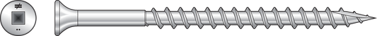Simpson Strong-Tie SS3DSC212BS Bugle-Head Wood Screw (Collated) — #10 x 2-1/2 in. #3 Square Drive, Type 305 (1500-Qty)