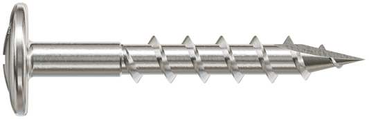 Simpson Strong-Tie S08C125KQC Wire-Lath Modified Truss-Head Screw — #8 x 1-1/4 in., #2 Phillips Head, Type 305 (100-Qty) (Pack of 600)