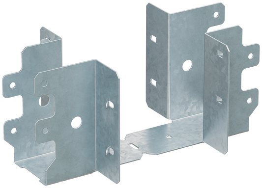 Simpson Strong-Tie PFUDS24 PFUD™ 20-Gauge Post-Frame Under-Saddle Hanger for 2x4 Joist and 2-Ply Truss