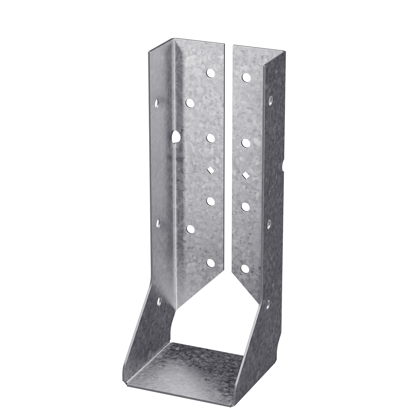 Simpson Strong-Tie HUCQ210-2-SDS HUCQ Heavy Face-Mount Concealed-Flange Joist Hanger for Double 2x10 w/ Screws