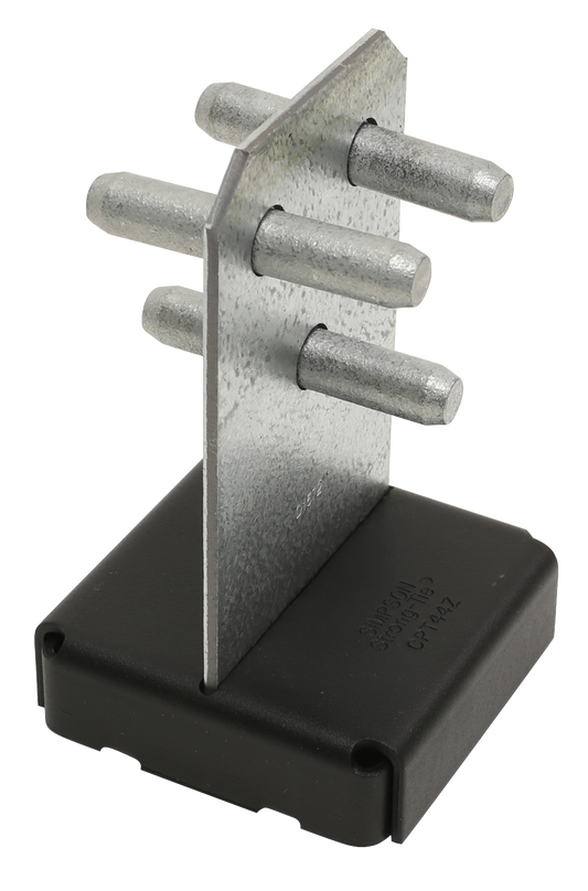 Simpson Strong-Tie CPT44Z CPTZ™ ZMAX® Galvanized Concealed Post Base for 4x4