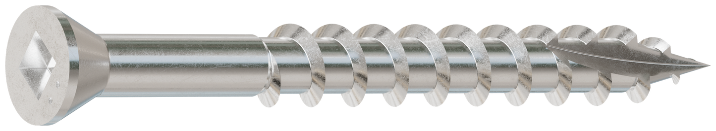 Simpson Strong-Tie S07162WP5 Deck-Drive™ DWP WOOD SS Screw — #7 x 1-5/8 in. T-15, Trim Head, Type 305 (5 lb.) (Pack of 300)