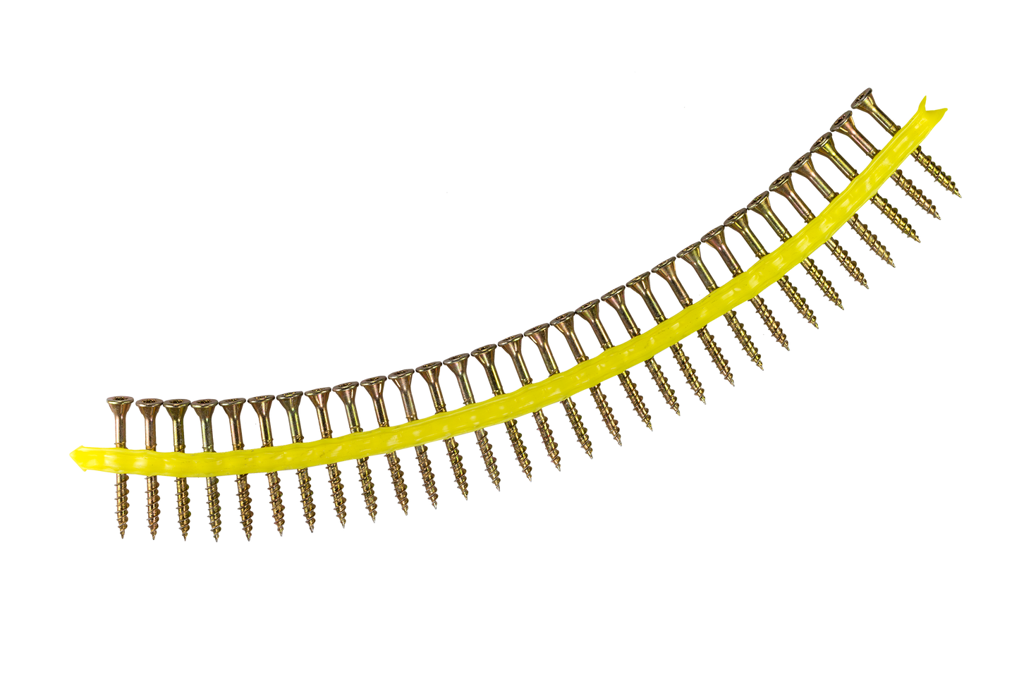 Simpson Strong-Tie HCKWSV212S Strong-Drive® WSV SUBFLOOR Screw (Collated) — #9 x 2-1/2 in. T25, Yellow Zinc (750-Qty) (Pack of 176)