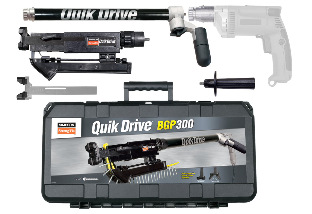 Simpson Strong-Tie QDBGP300G2K Quik Drive® BGP300 Metal Roofing/Siding System