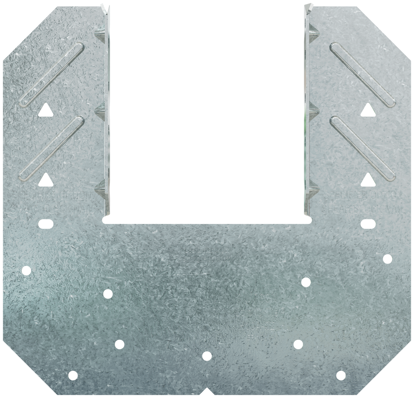 Simpson Strong-Tie H10A-2Z H10A-2 18-Gauge ZMAX® Galvanized Hurricane Tie