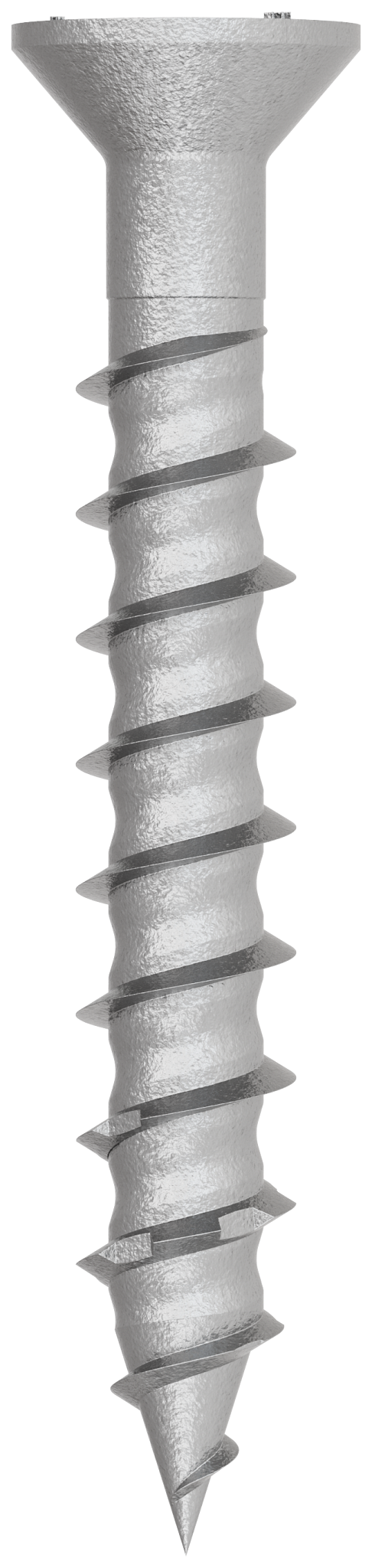 Simpson Strong-Tie TNTSS625134TTR Titen Turbo™ — 1/4 in. x 1-3/4 in. Type 316 Stainless-Steel Trim-Head Concrete and Masonry Screw (50-Qty)