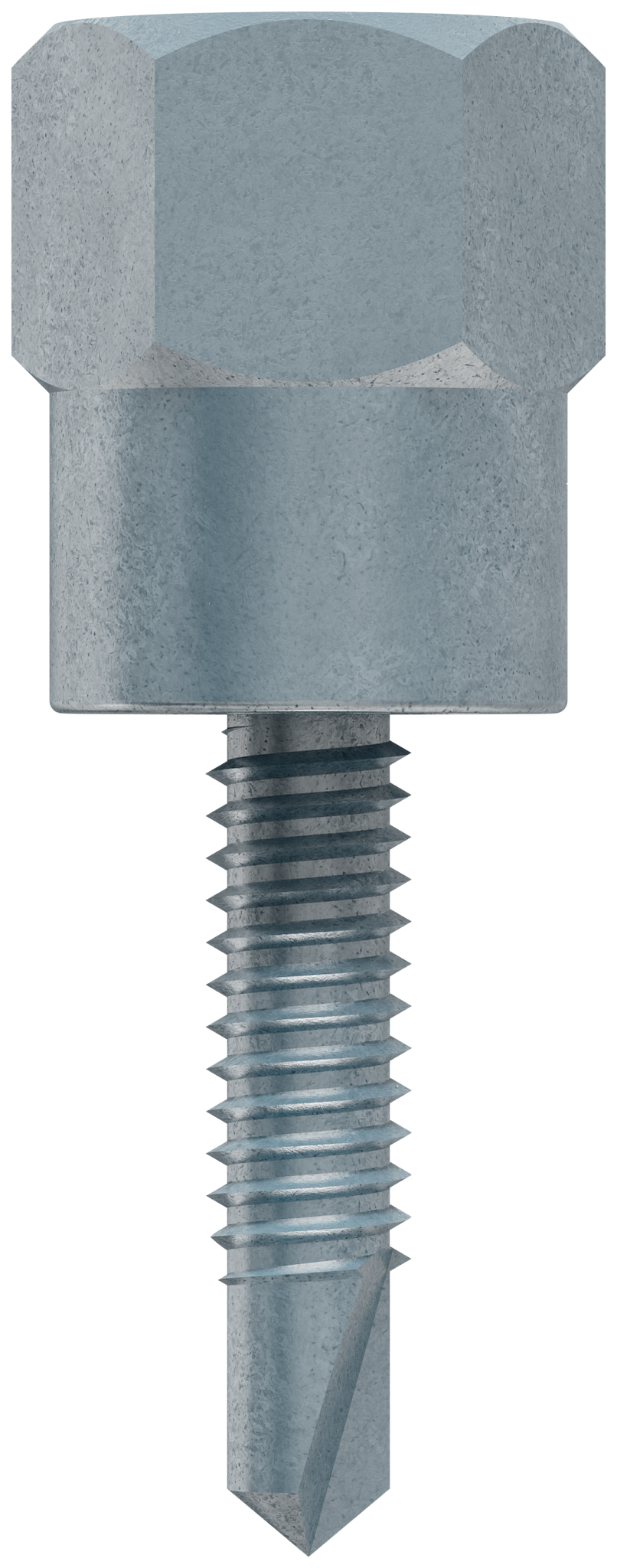 Simpson Strong-Tie RSV25100 Steel Rod Hanger 1/4 in. x 1 in. Vertical Threaded Anchor for 1/4 in. Rod (25-Qty) (Pack of 10)