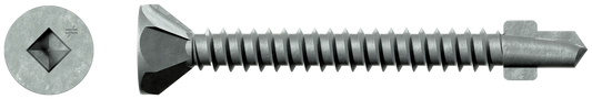 Simpson Strong-Tie CBSDQ158S CBSDQ Sheathing-to-CFS Screw (Collated) — #8 x 1-5/8 in. #2 Square Undersized (1500-Qty) (Pack of 100)