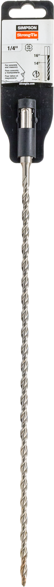 Simpson Strong-Tie MDPL02516 1/4 in. x 16 in. SDS-plus® Shank Drill Bit