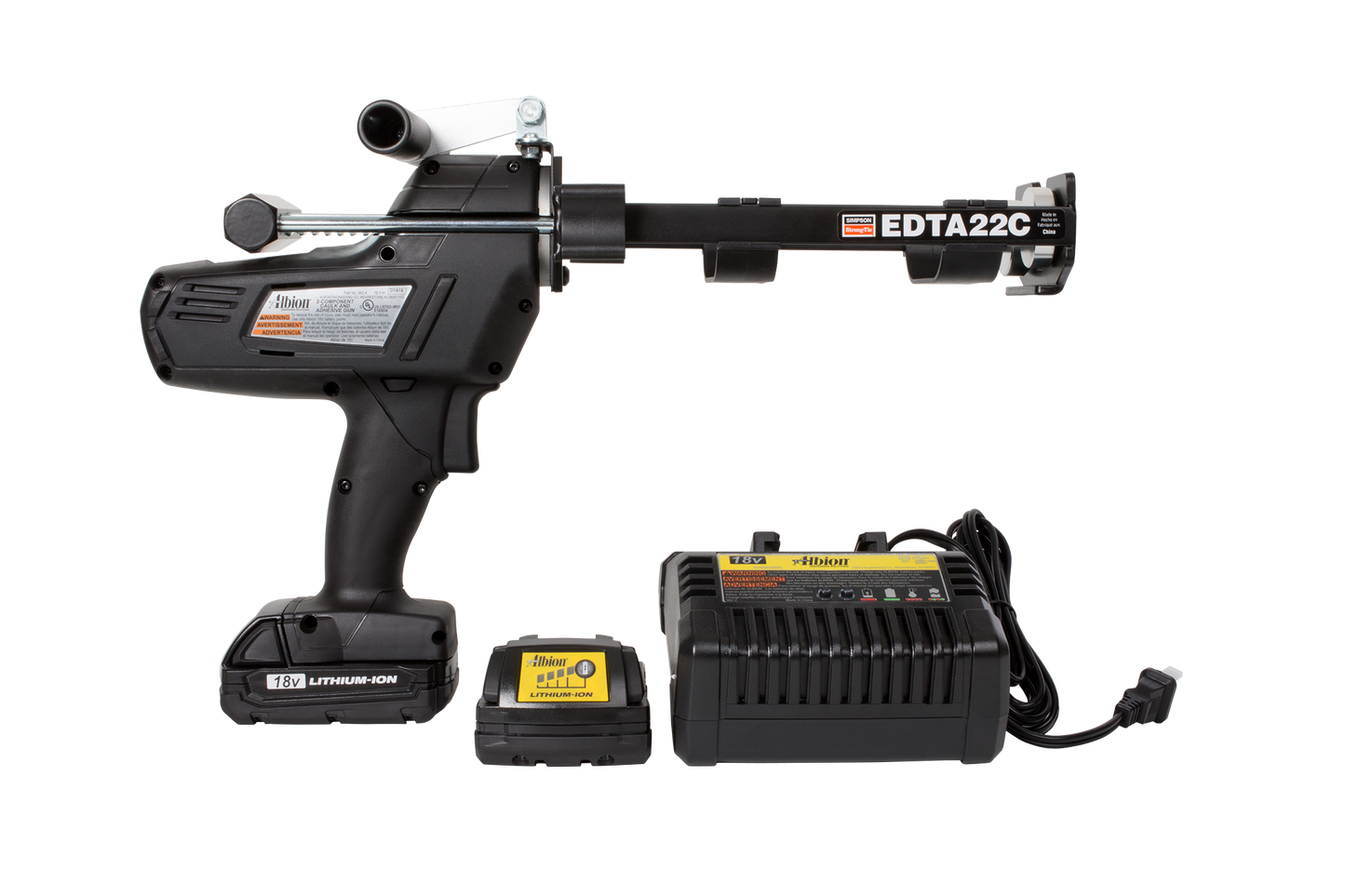 Simpson Strong-Tie EDTA22CKT EDTA22CKT Battery-Powered Dispensing Tool and Accessories for 22 oz. Cartridges