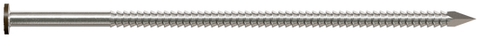Simpson Strong-Tie S16SNDB1 Painted Siding Nail — 3-1/2 in. x .120 in. Type 304 Stainless Steel, Dark Brown (1 lb.) (Pack of 800)