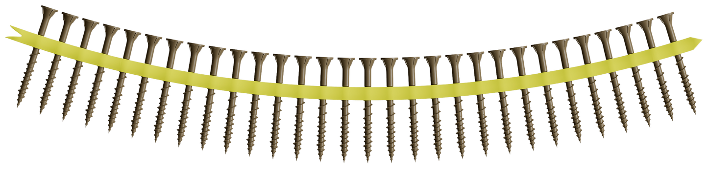 Simpson Strong-Tie WSVF2S Strong-Drive® WSVF SUBFLOOR Screw (Collated) — #9 x 2 in. T25, Gray (2000-Qty)
