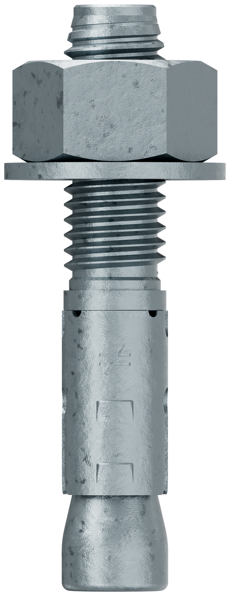 Simpson Strong-Tie STB2-62312MGF20 Strong-Bolt® 2 — 5/8 in. x 3-1/2 in. Mechanically Galvanized Wedge Anchor, Fully Assembled (20-Qty)