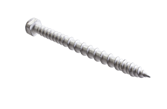 Simpson Strong-Tie TSV214R70WH01 PVC Trim-Board Screw — #8 x 2-1/4 in. T-20 6-Lobe, Exterior-Grade Coating, White (70-Qty)