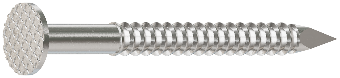 Simpson Strong-Tie T4PCS1 Fiber-Cement Siding Nail — 1-1/2 in. x .120 in. Type 316 Stainless Steel (1 lb.) (Pack of 10)