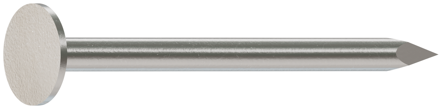 Simpson Strong-Tie S511RNB Roofing Nail,  Smooth Shank  — 1-3/4 in. x .120 in. Type 304 (25 lb.)