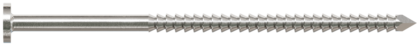 Simpson Strong-Tie T7KR71 Premium Siding Nail — 2-1/4-in. x 7/32-in. Head Dia., Type 316 Stainless Steel (1 lb.)