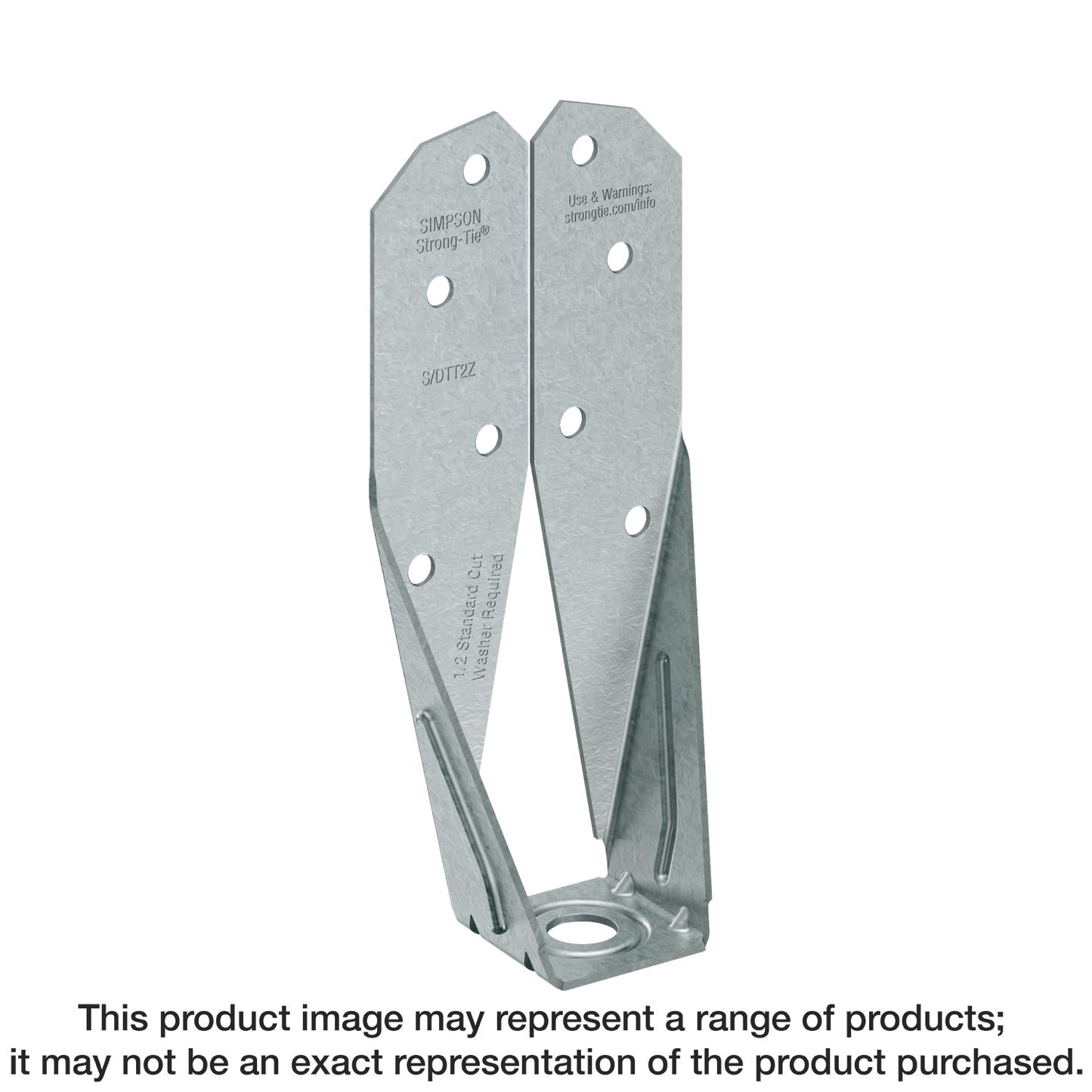Simpson Strong-Tie S/DTT2Z S/DTT ZMAX® Galvanized Light Tension Tie (Pack of 3000)